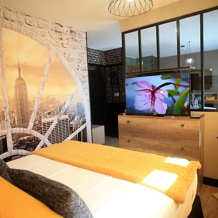 Apartment Studio Centre Grand Confort Gare Saint-Quentin (Aisne)